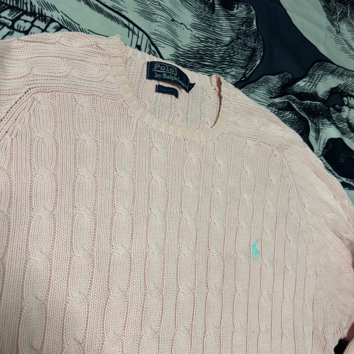 폴로랄프로렌 꽈배기니트 95사이즈 상품이미지3