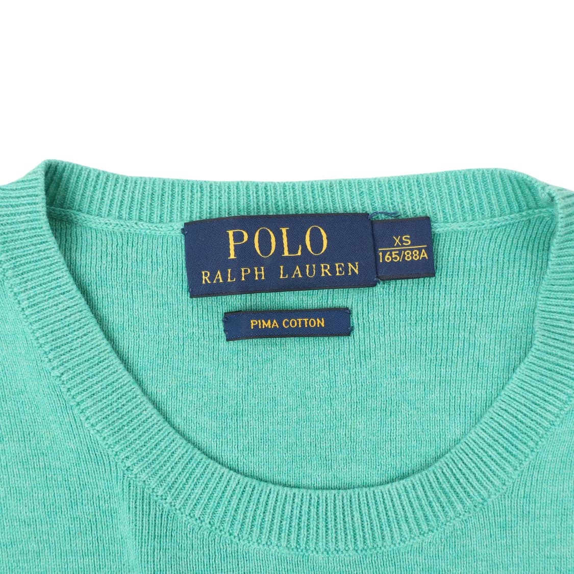 폴로 랄프로렌 민트 피마코튼 라운드 니트 상품이미지8