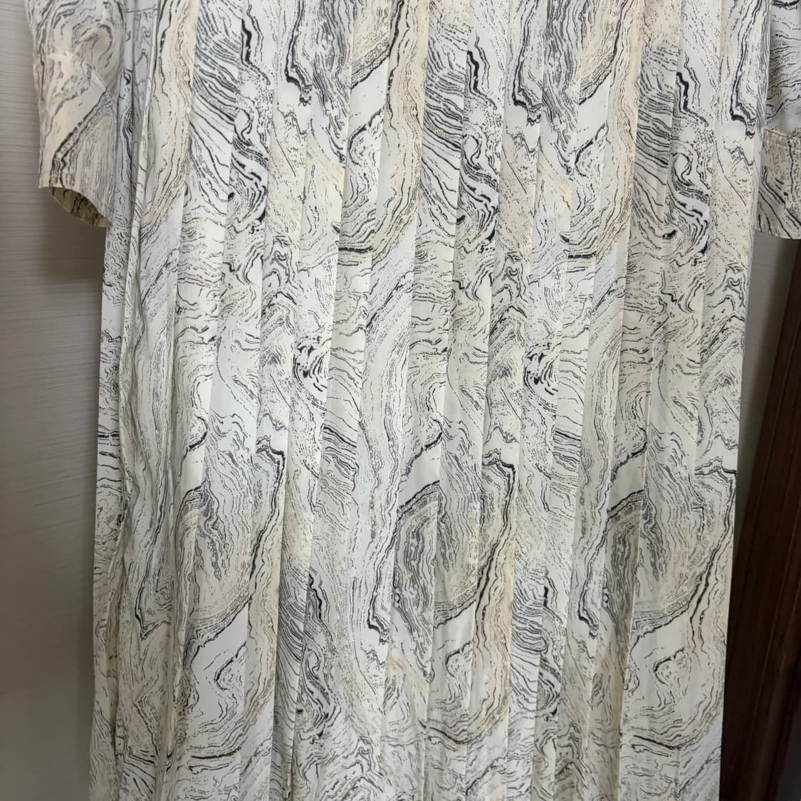 HAE BY HAEKIM marble print shirt dress 상품이미지2