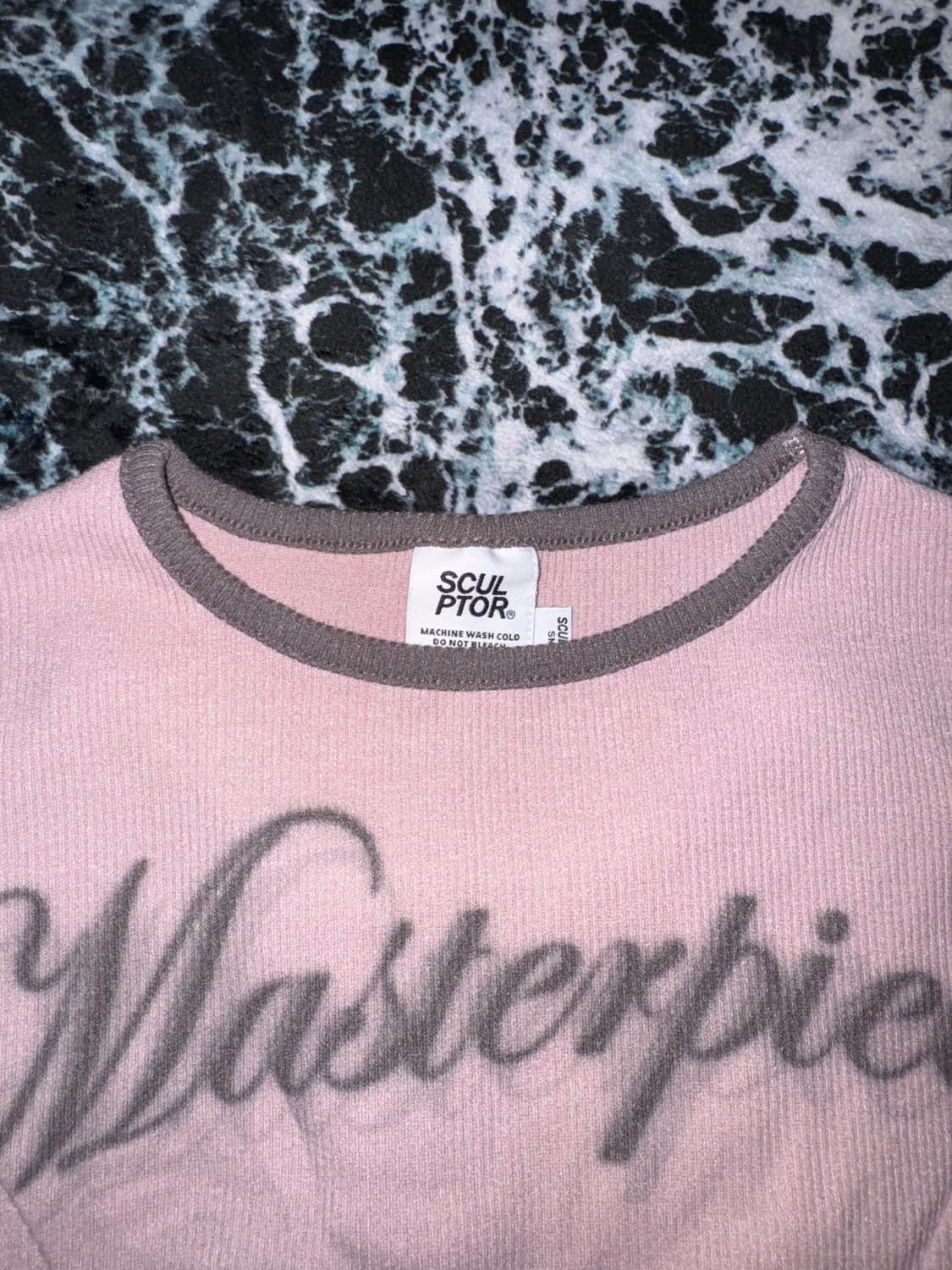 스컬프터 코르셋 라인 티 핑크 s 상품이미지4