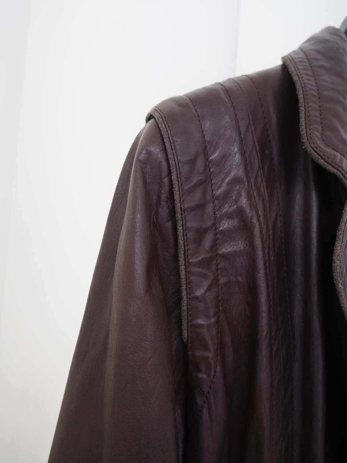 vintage leather coat  상품이미지3