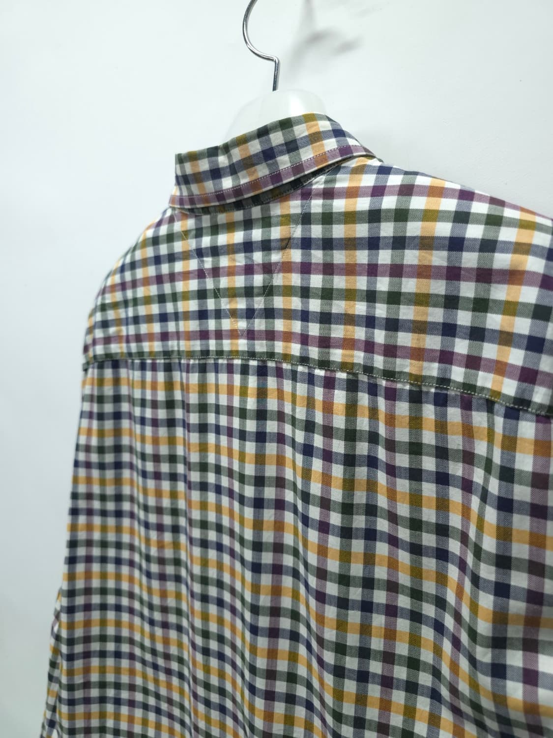 타미힐피거 빈티지핏 멀티 컬러 체크 셔츠 (95~100) 상품이미지8