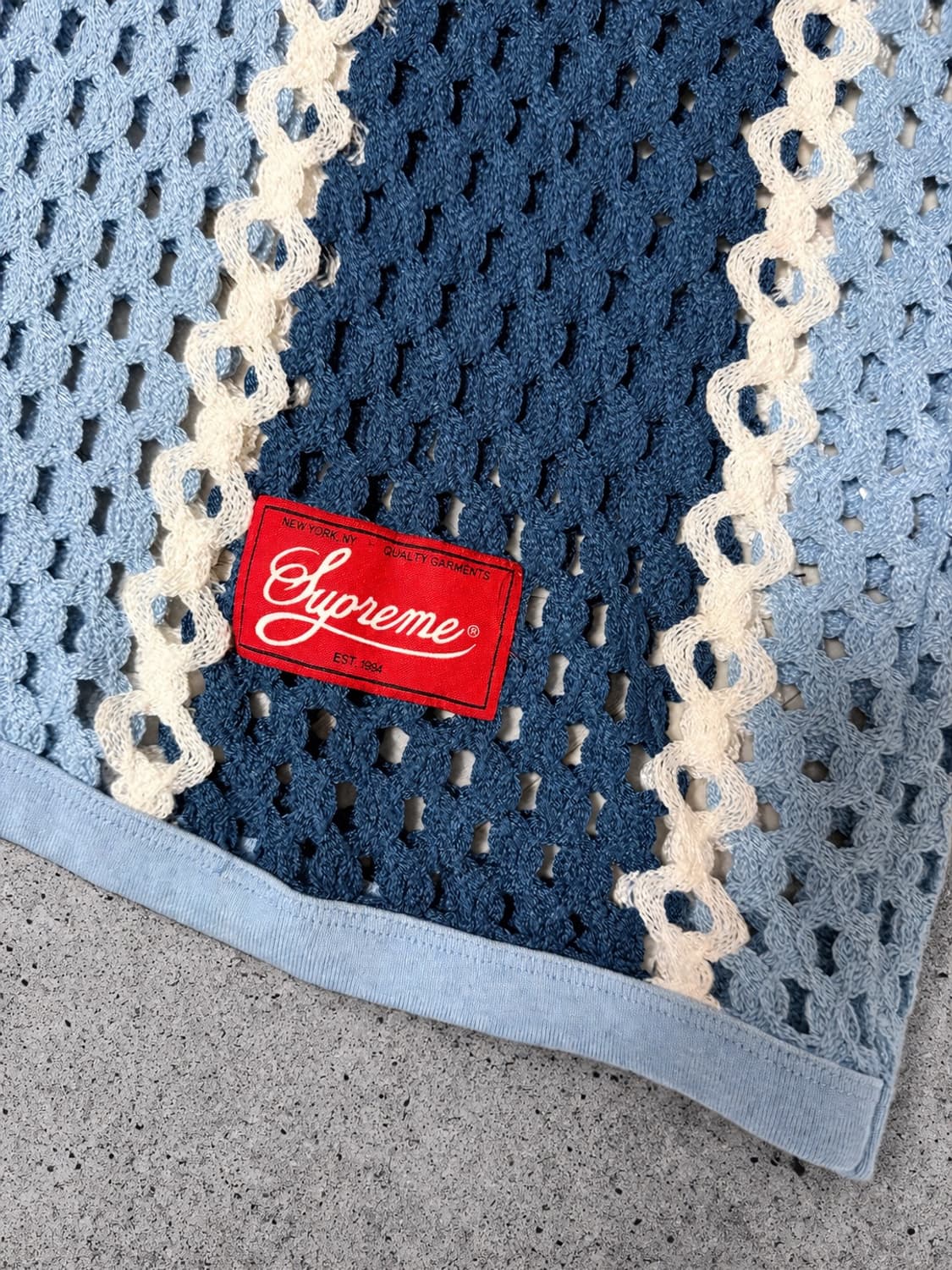 Supreme 슈프림 크로쉐 풋볼 저지 XL 상품이미지8