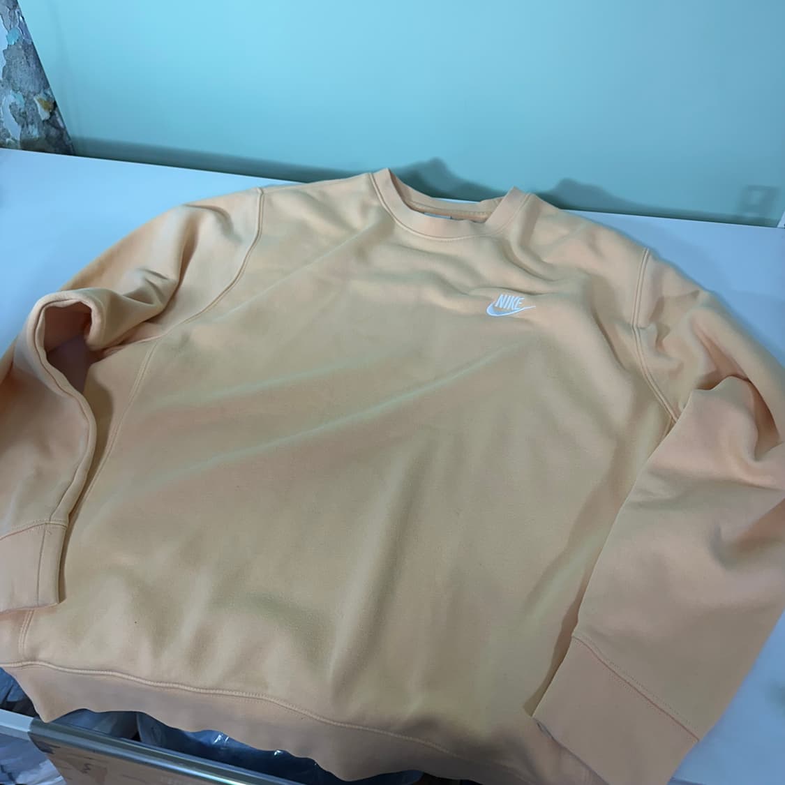 XL 나이키 라이크코랄 오버핏 기본로고 스웻셔츠 맨투맨 상품이미지3