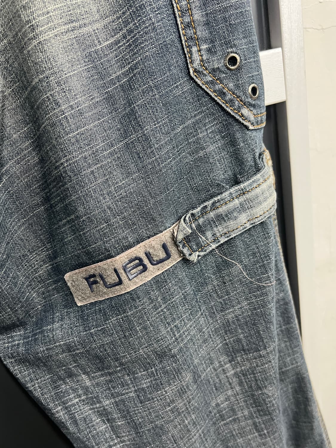 Fubu 후부 올드스쿨 포켓 카고 데님 팬츠 상품이미지8