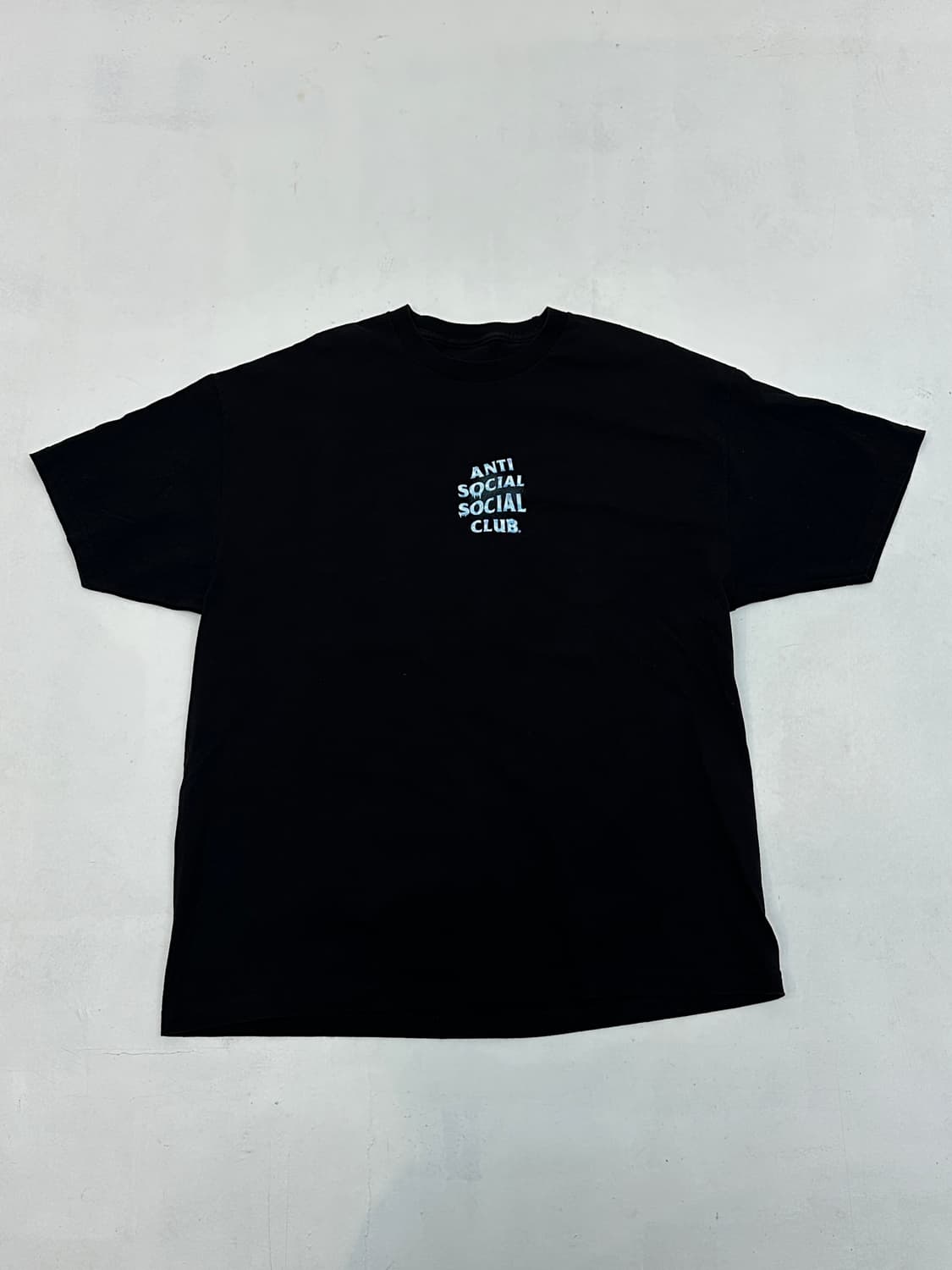 안티소셜 아이스 티셔츠 블랙 상품이미지1