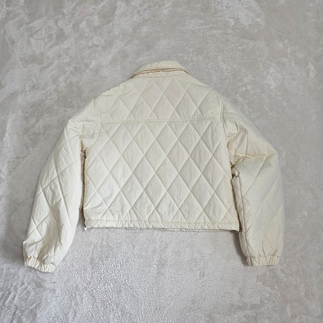 (F)여성 반에이크 퀼팅 패딩 자켓 상품이미지3