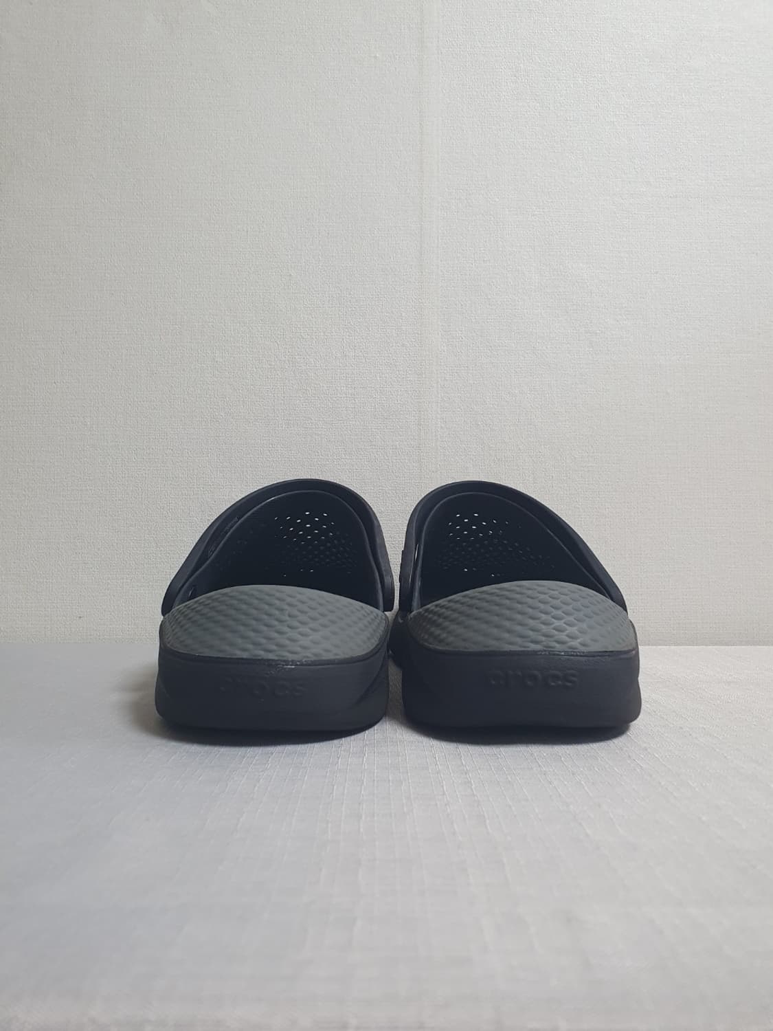크록스 라이트라이드 클로그 샌들 블랙 슬레이트 그레이 240mm 상품이미지6