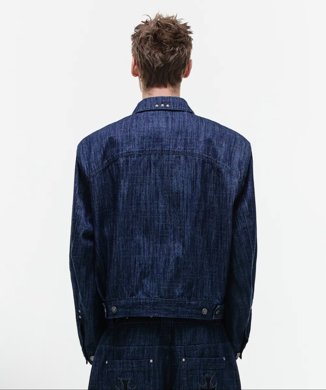 오퍼스0012 OPUS0012 인디고 데님 자켓 M 상품이미지2