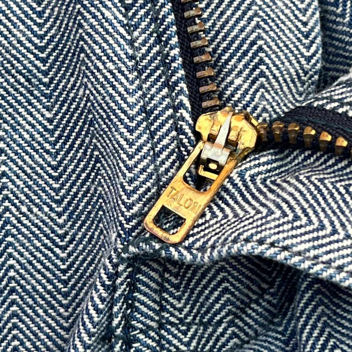 (30) 90년대 헤링본 스트라이프 패턴이 매력적인 데님 팬츠 상품이미지3