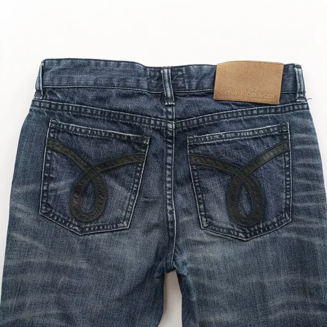 캘빈클라인 빈티지 워싱 부츠컷 데님 청바지 상품이미지2