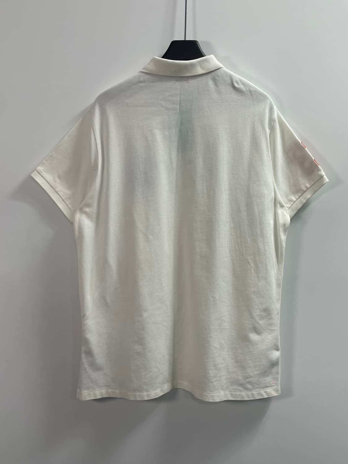 폴로 랄프로렌 빅포니 화이트 반팔 카라티 (on.639)   상품이미지3