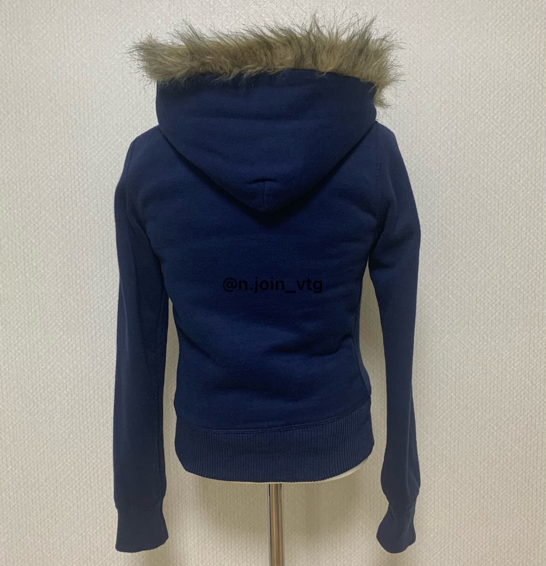 아베크롬비 네이비 울프죠 후드집업 상품이미지3