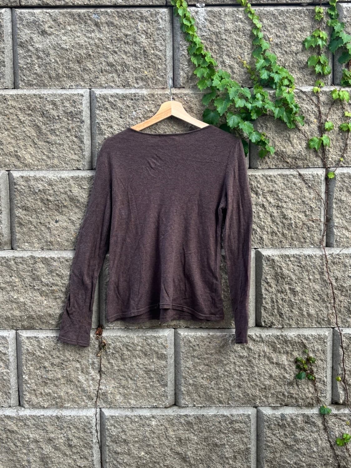 Brown Frill Long Sleeve 상품이미지2