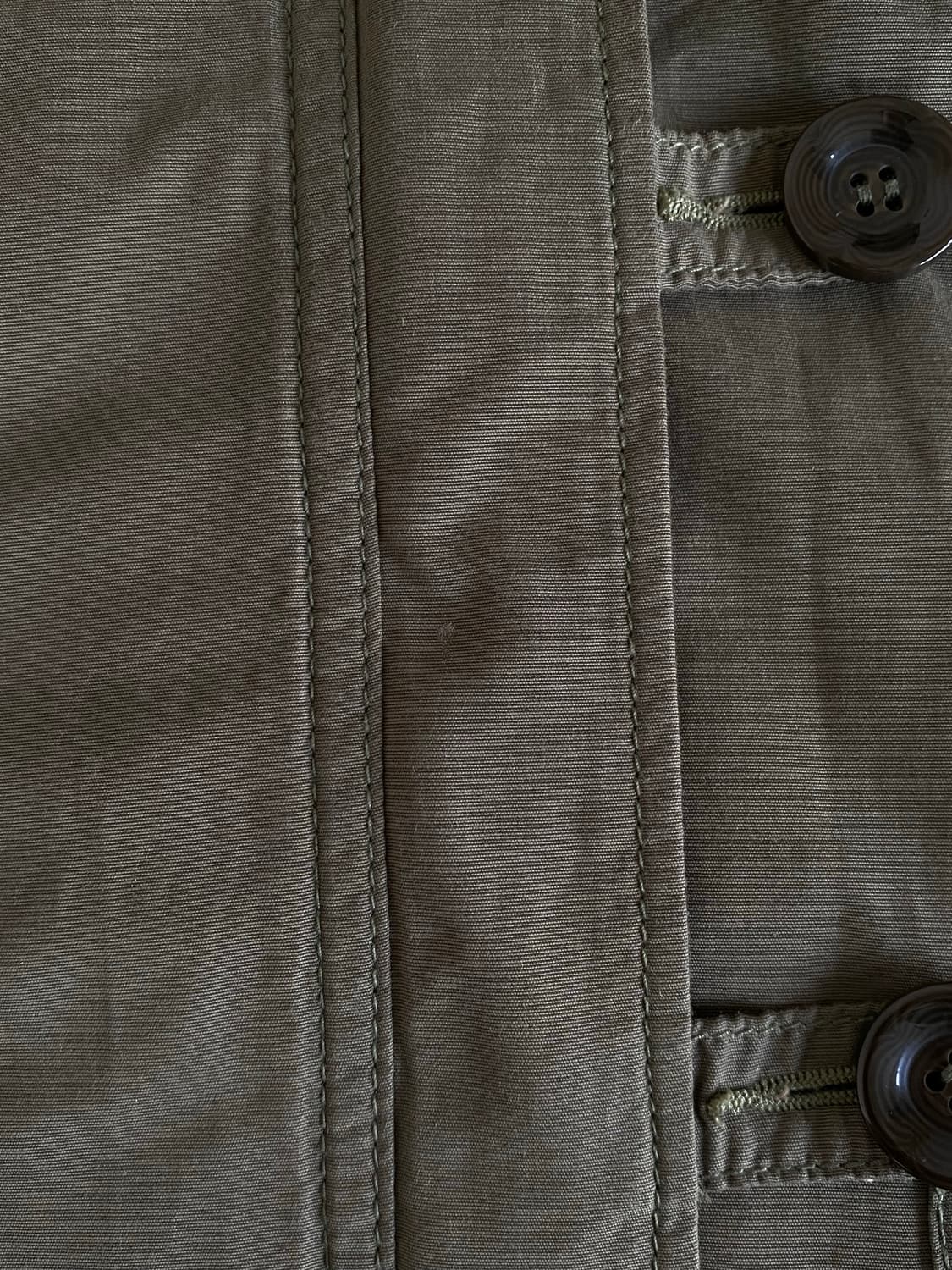 모리걸st 빈티지 카키 야상 코트 상품이미지4