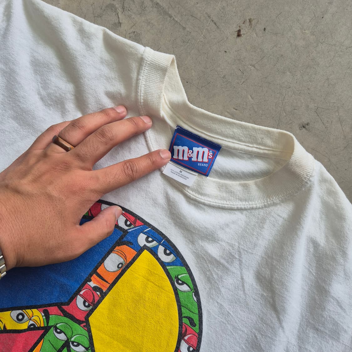00's M&Ms 엠앤엠즈 공식 라이센스 빈티지 티셔츠 상품이미지2