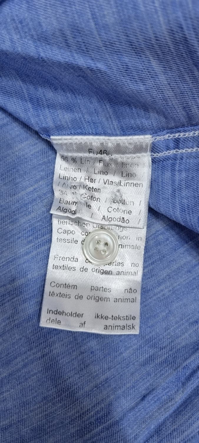 라코스테 린넨66% 혼방 셔츠 45size _ 남성 2xl 추천 상품이미지10