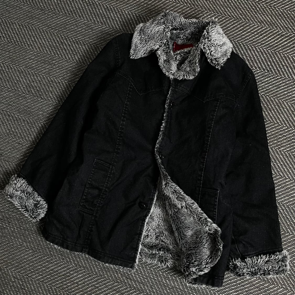 리바이스 레드탭 쉐르파 워크 자켓 블랙y 3374 상품이미지1