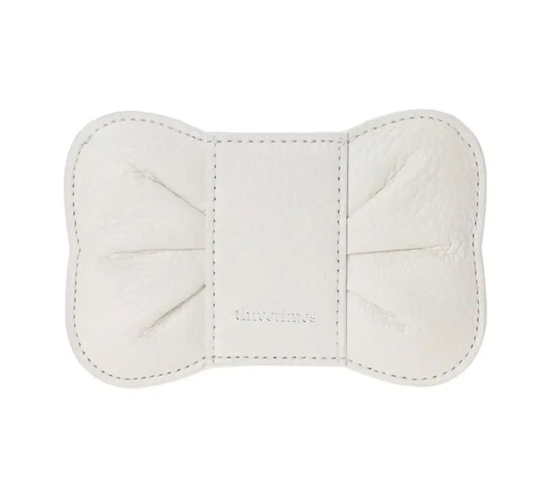 쓰리타임즈 Bow card holder 상품이미지1