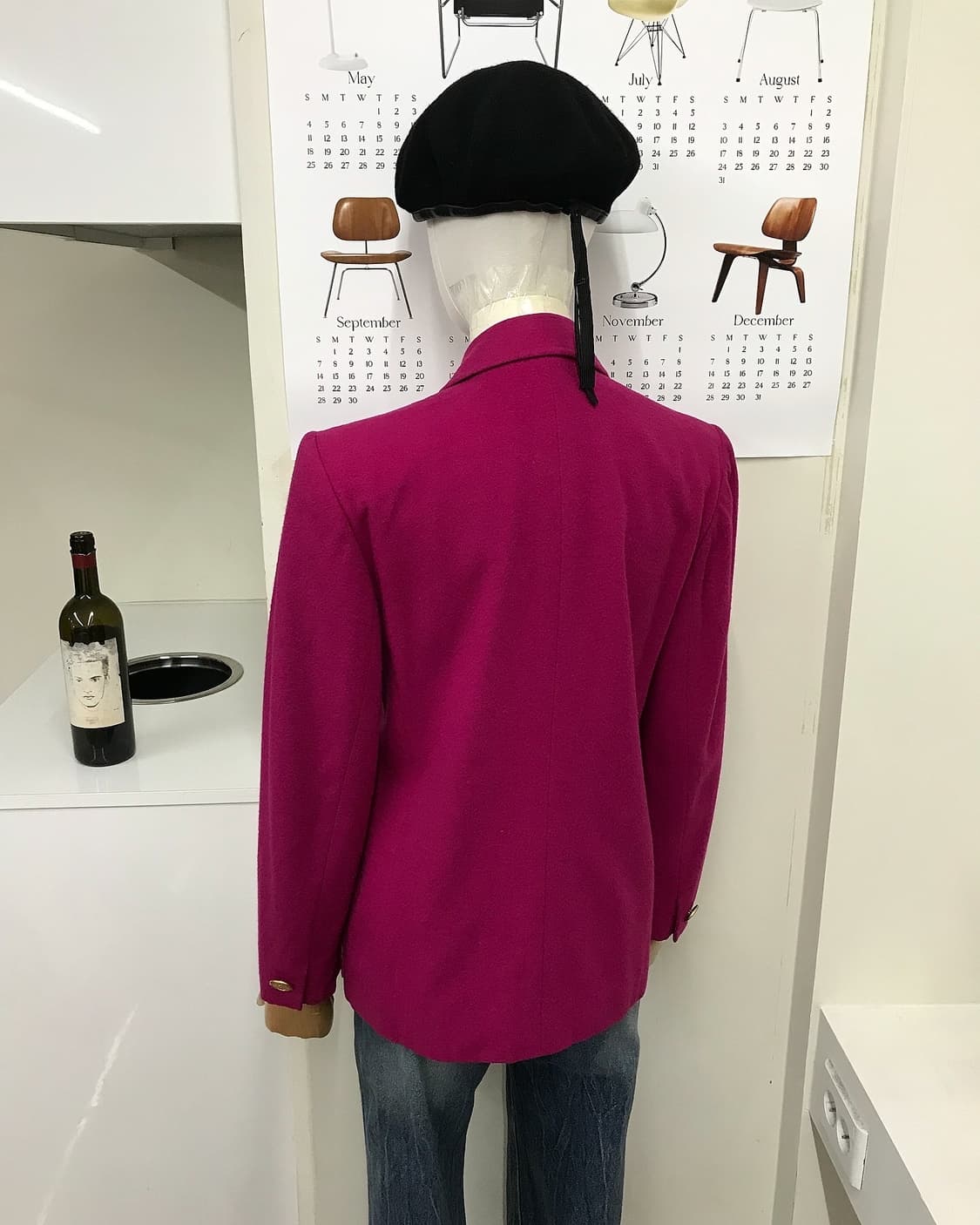 입생로랑 금장 더블 자켓 상품이미지8