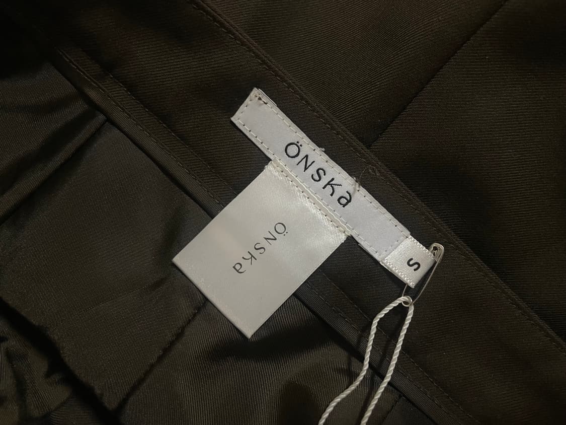 온스카 더블 팬츠 브라운 S 상품이미지3