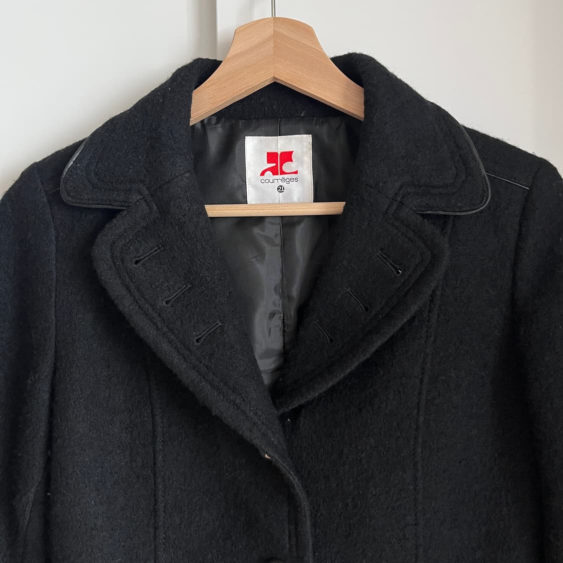 COURREGES 90's wool 100% Jacket 상품이미지3