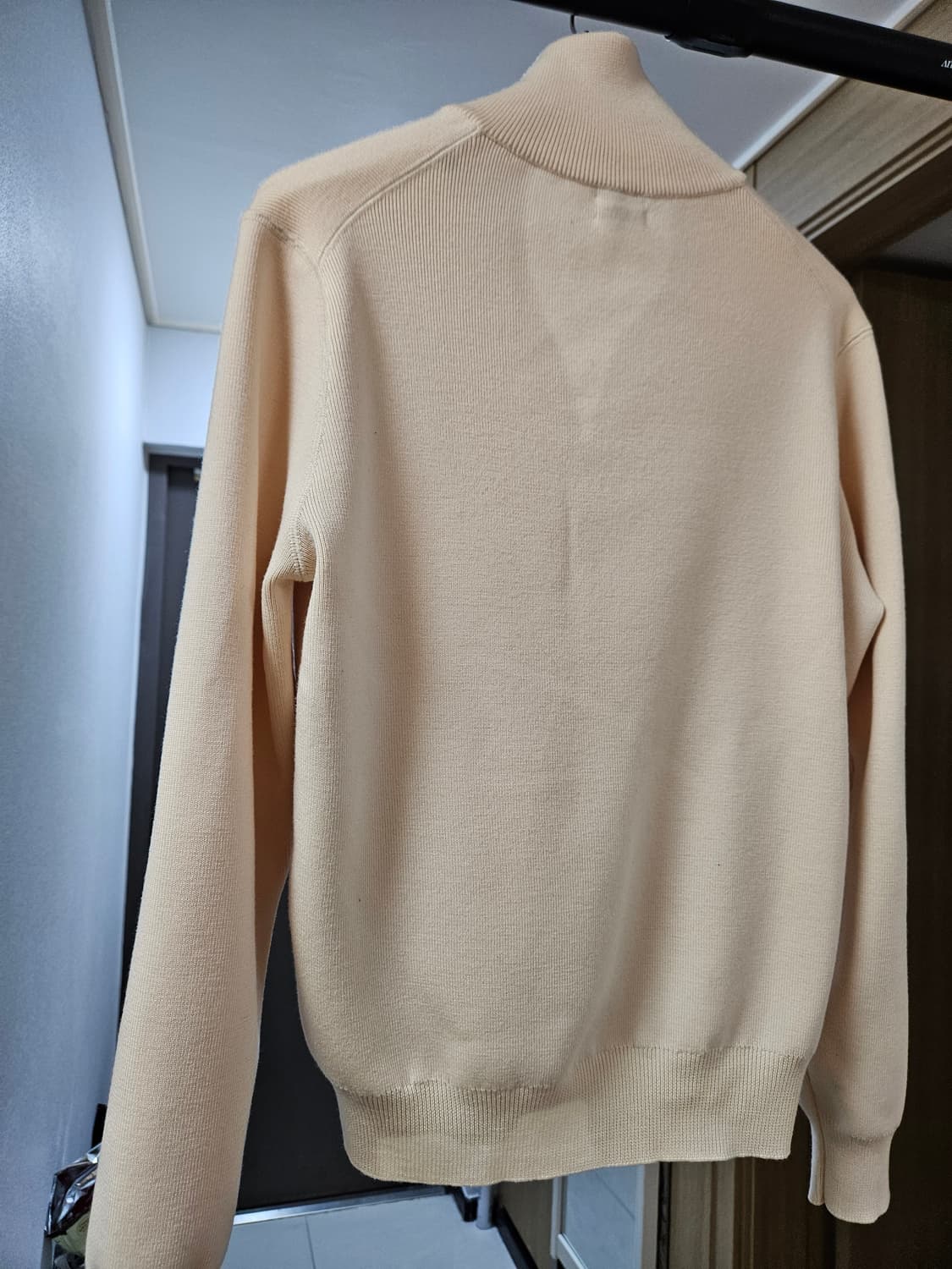 [50] 톰포드 헤비 울 100 하프 집업 아이보리 톰포드 니트 상품이미지6