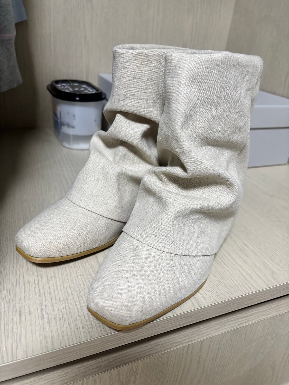 쓰리투에이티 린넨 부츠 상품이미지3