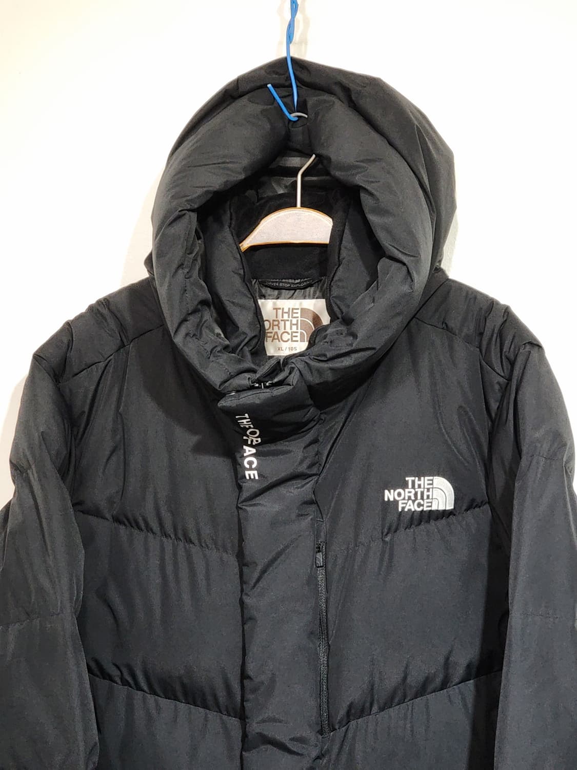 (XL) 노스페이스 롱패딩 점퍼 블랙 티볼 패딩코트 후드  상품이미지2