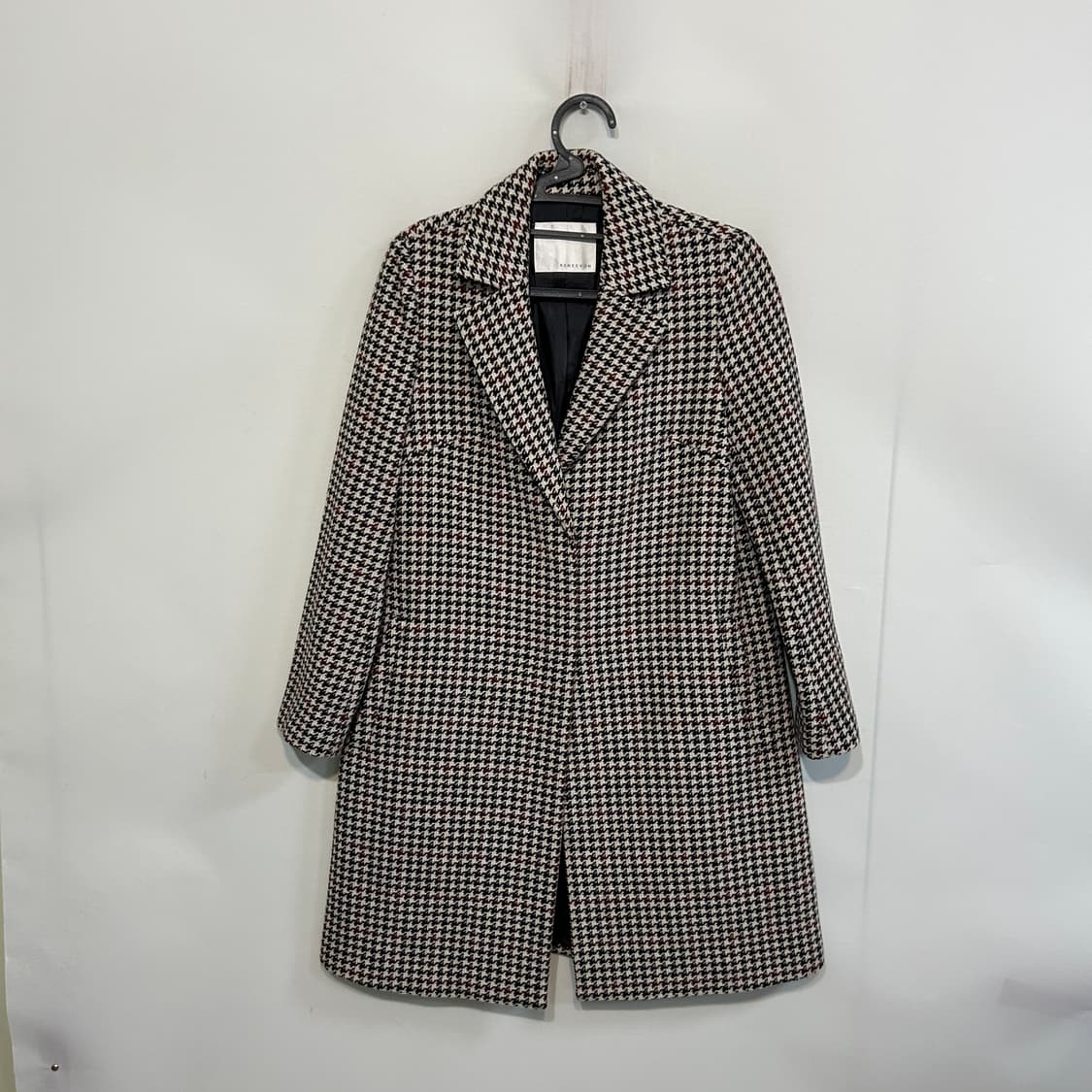 레니본 여성 체크 롱 코트 55  상품이미지1