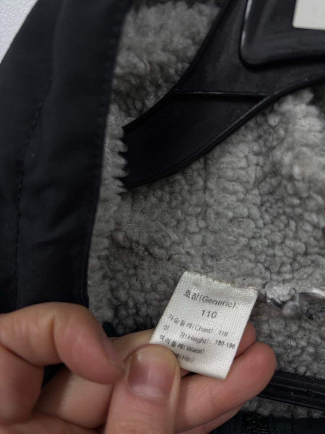 나이키 양털 롱 코트 상품이미지5