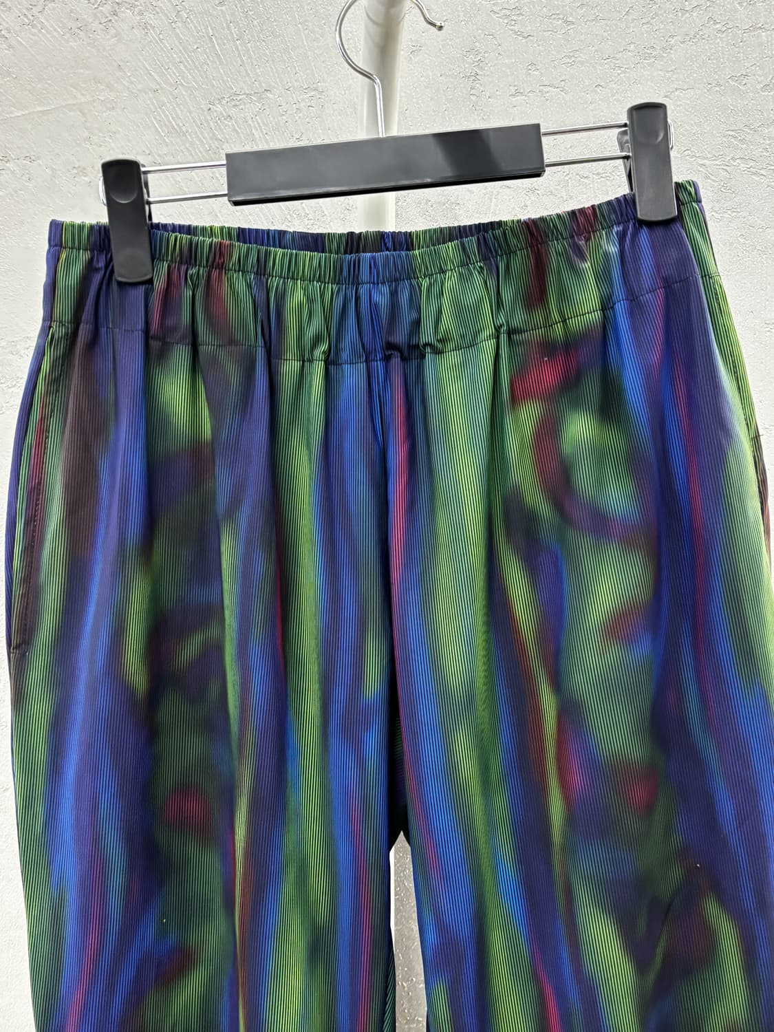 Enzo Blues 스트라이프 와이드 팬츠 L 상품이미지3