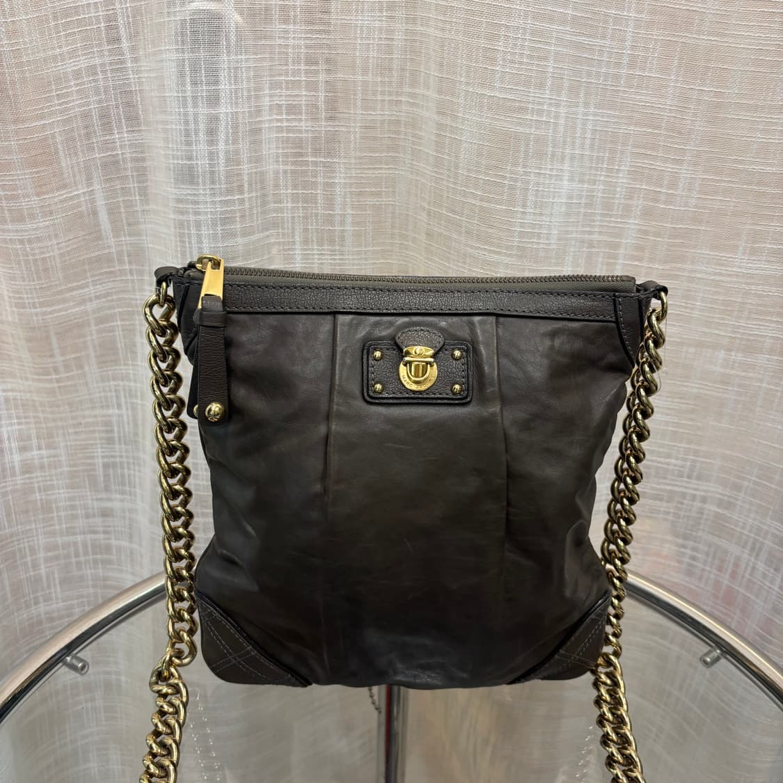 정품 마크바이 마크제이콥스 레더 숄더백     상품이미지2