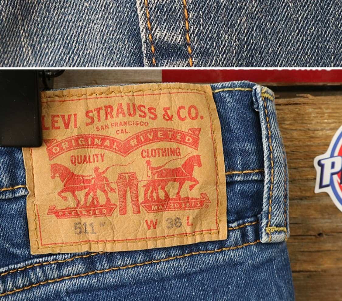 levis 리바이스 511 슬림핏 반바지 데님 35-36 상품이미지4