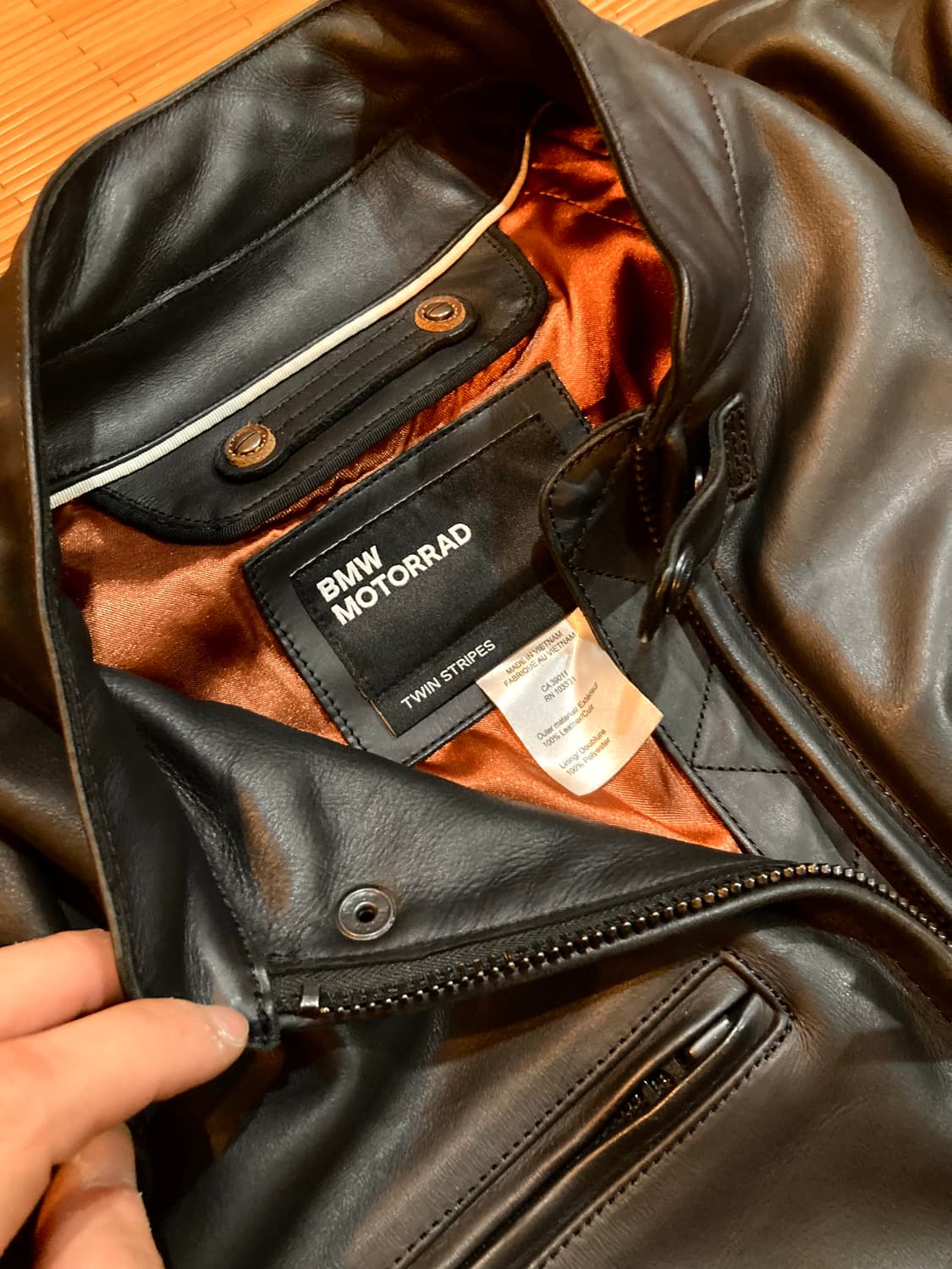 bmw 모토라드 레이싱 레더자켓 상품이미지4