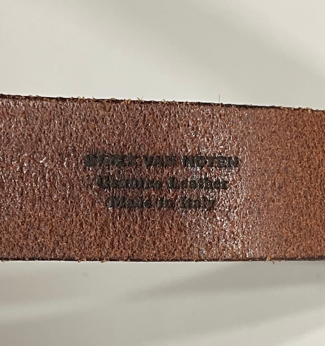 드리스 반 노튼 가죽 벨트 상품이미지4