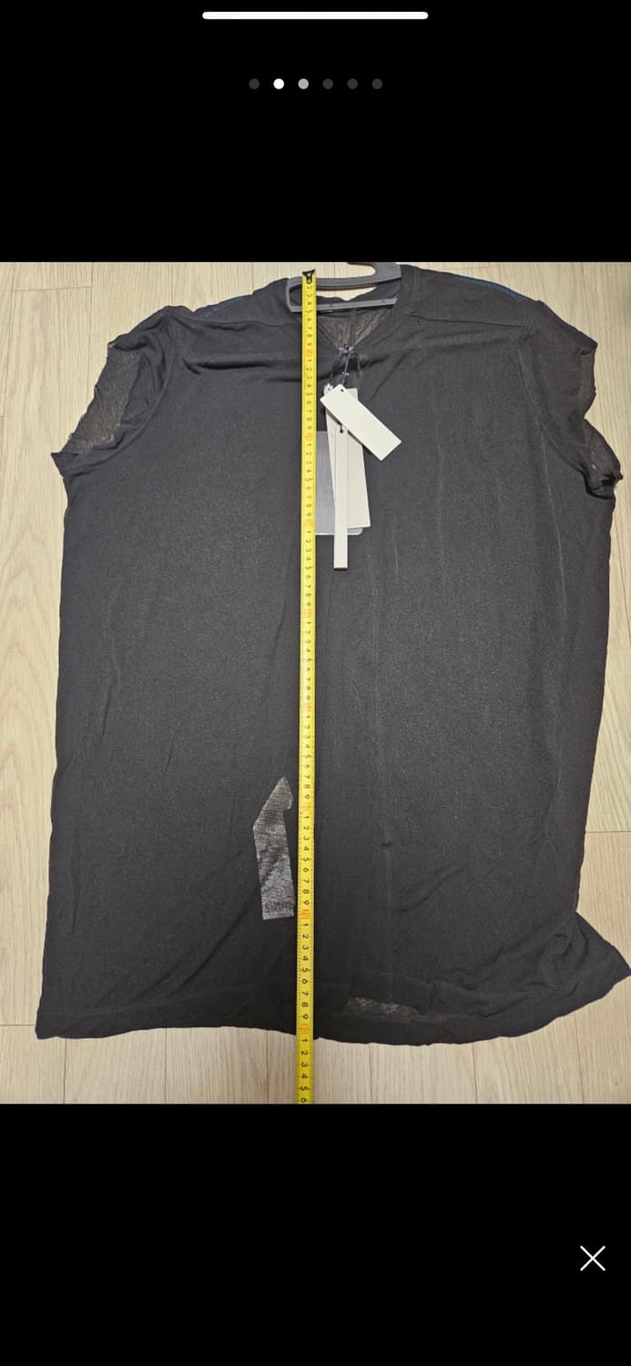 릭오웬스 티셔츠 38 사이즈 새상품 상품이미지5