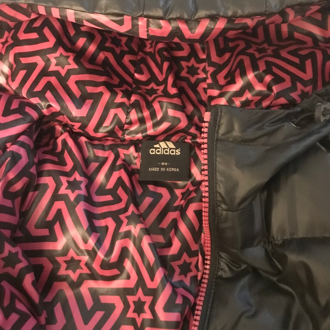 NIKE 나이키 핫핑크 별 고스펑크 갸루 패딩 상품이미지6