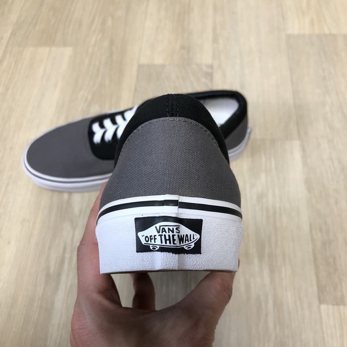 (265) 새상품 반스 VANS 에라 차콜 블랙 상품이미지2