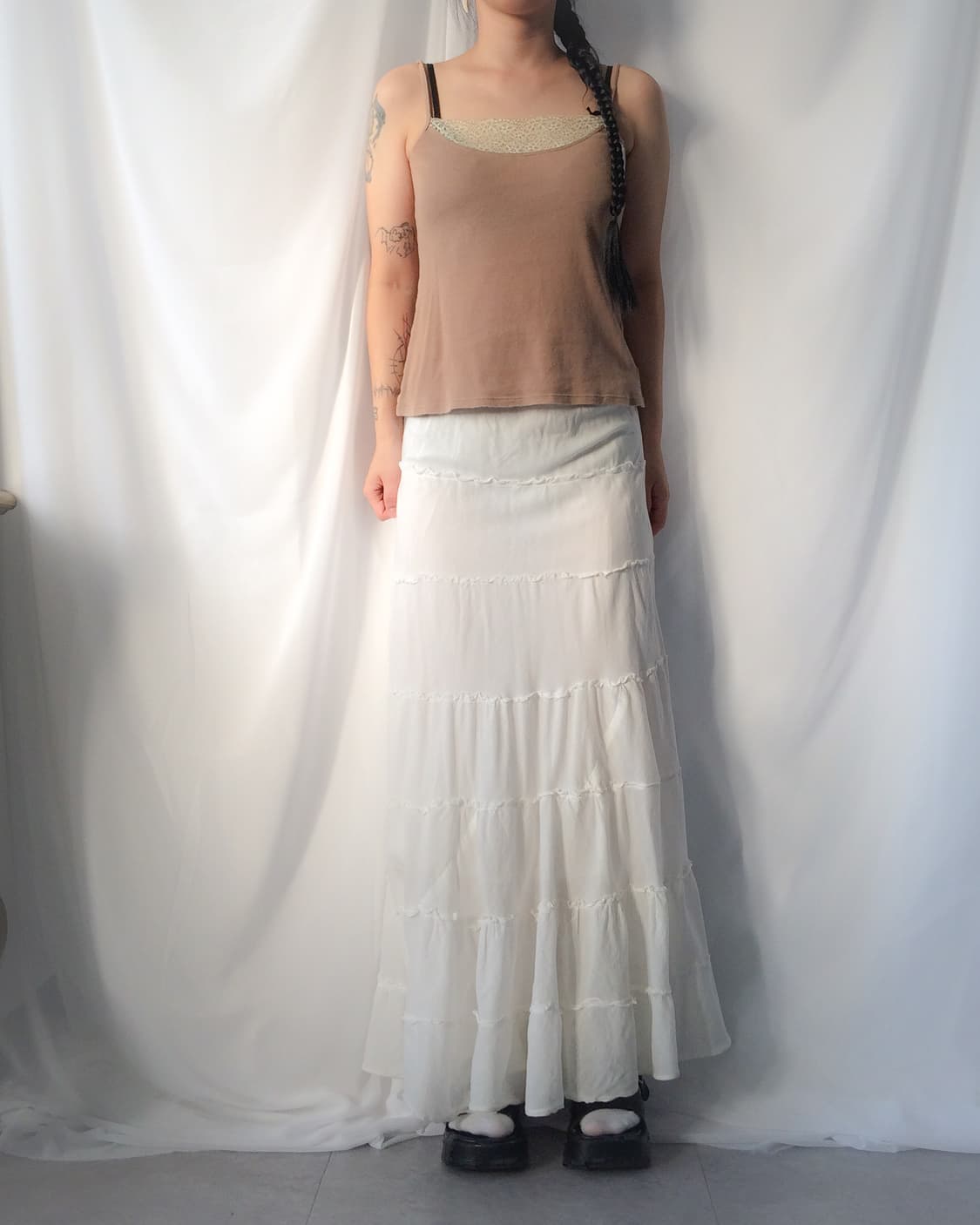 Lace point sleeveless 상품이미지4