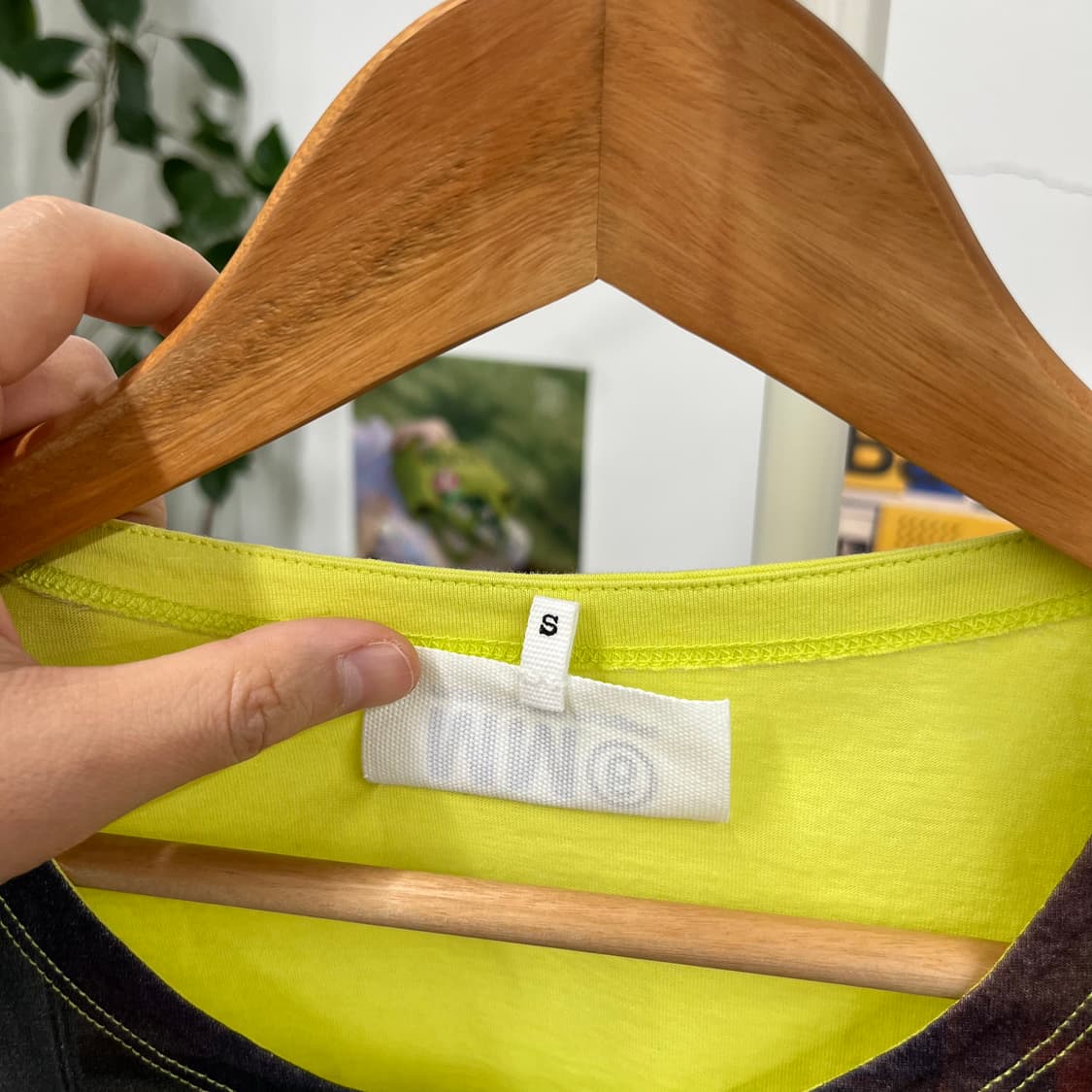 MM6 메종마르지엘라 프린팅 반팔 티셔츠 S 상품이미지4