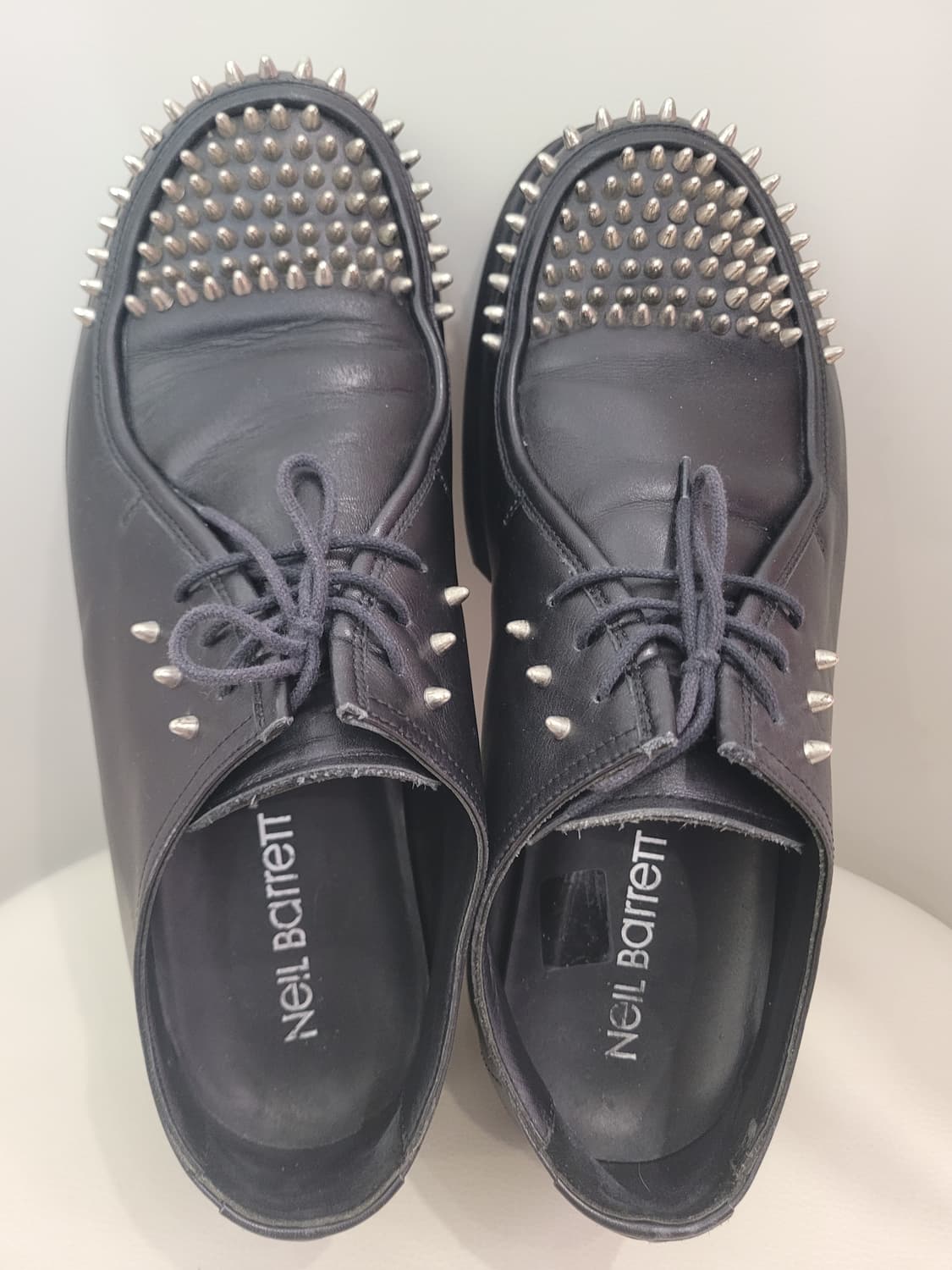 닐바렛 Neil Barrett 스터드 장식 더비 슈즈 41 260사이즈 상품이미지2
