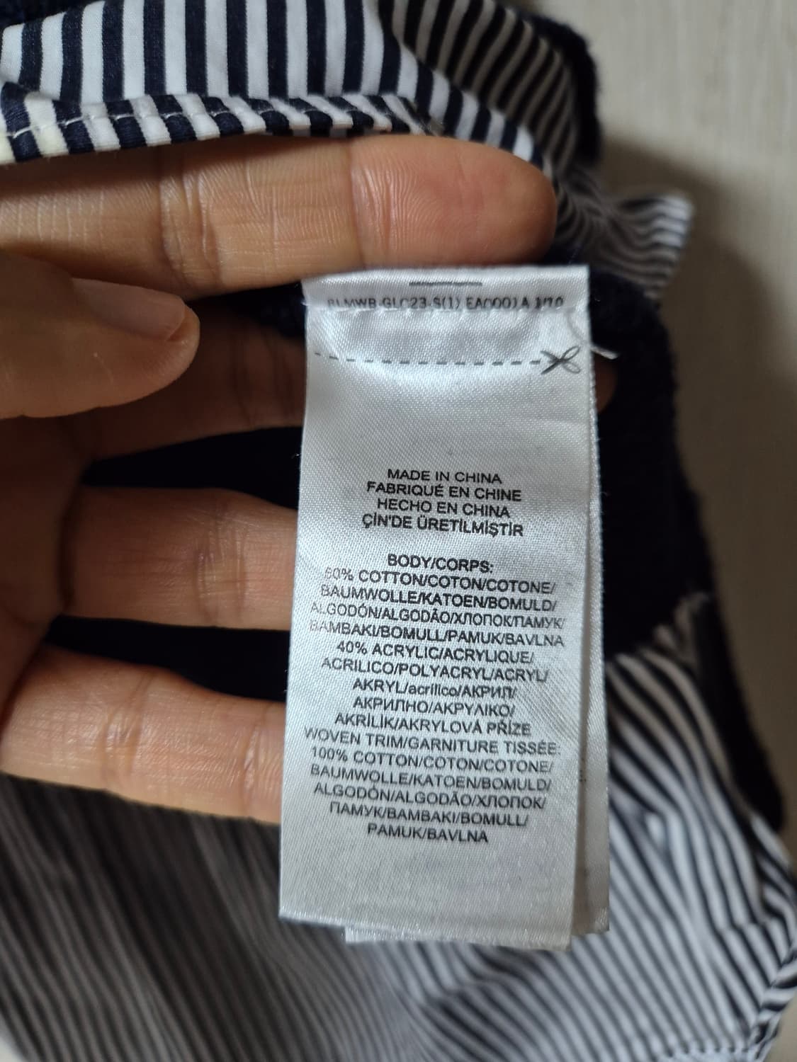 폴로 랄프로렌  스프라이트 카라 니트 레이어드스웨터 M 상품이미지8