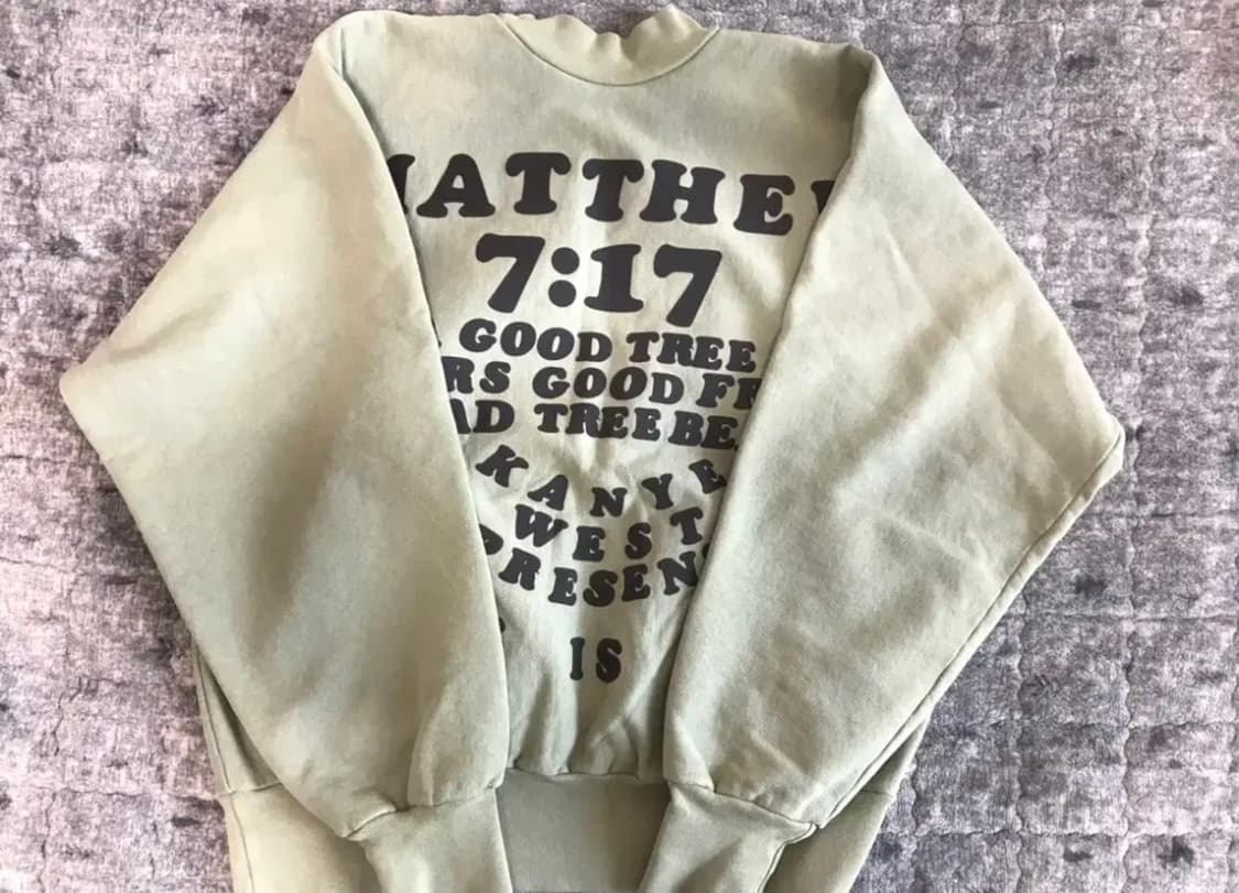 Cpfm 칸예웨스트 머천 맨투맨 m사이즈 상품이미지3