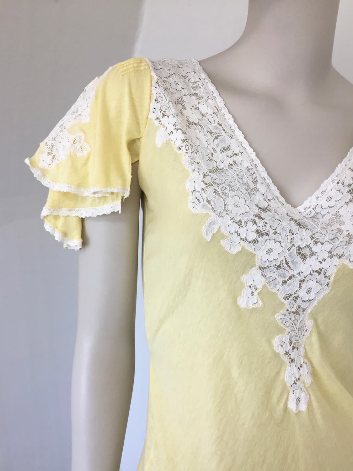 Ralph Lauren Lace Trimmed Lemon  Top 상품이미지6