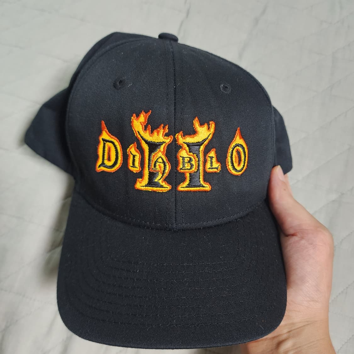 [OS] 빈티지 블리자드 디아블로 2 diablo 게임 프로모 캡 상품이미지1