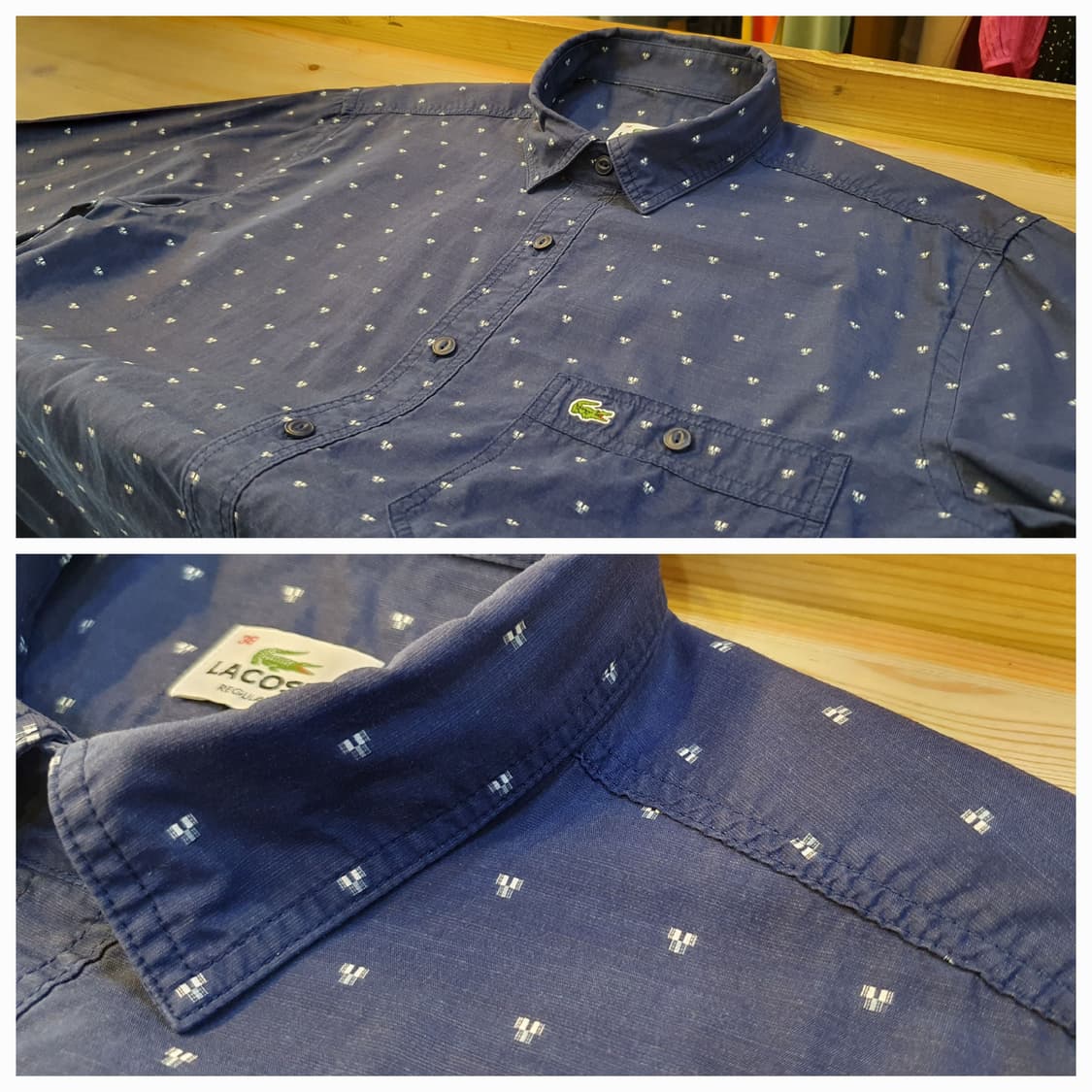66.라코스테 패턴 셔츠  상품이미지3