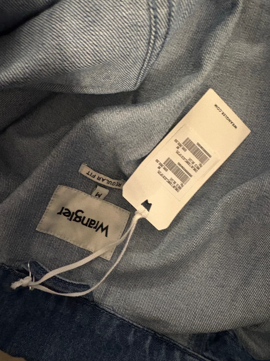 랭글러 청자켓 새상품 상품이미지5