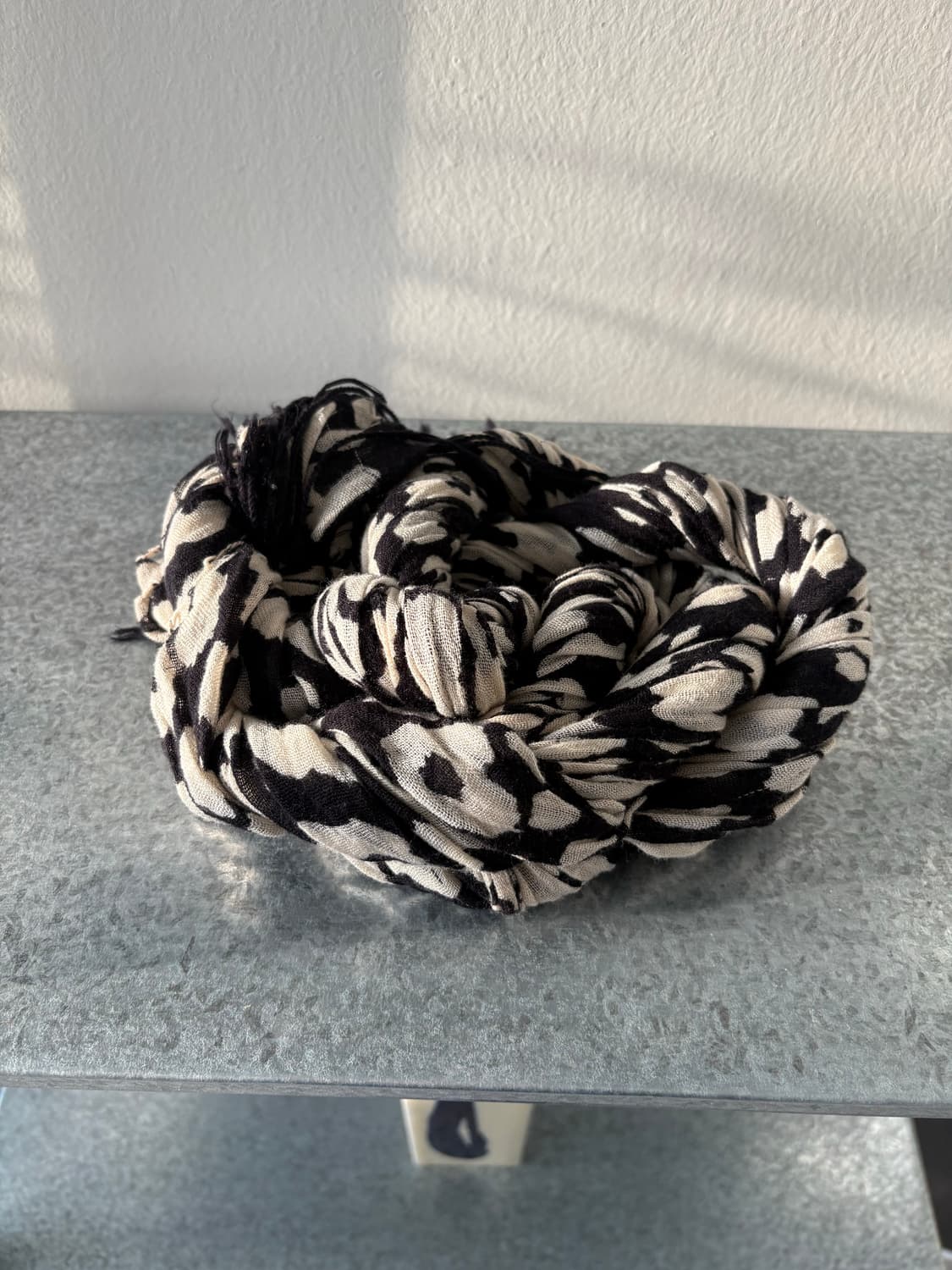 moussy) leopard print scarf 상품이미지3