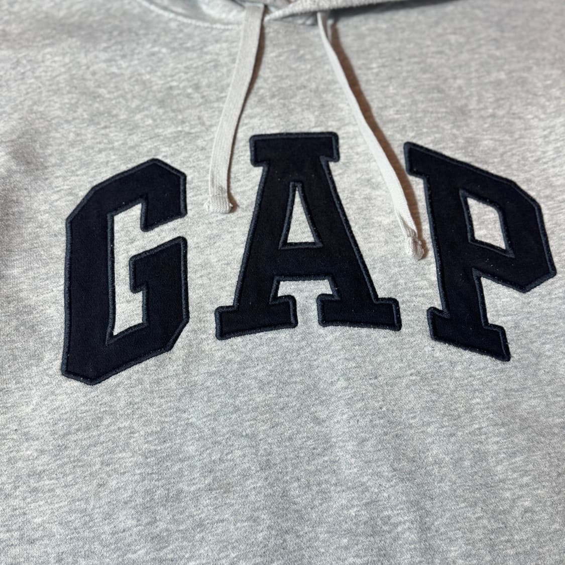 GAP 그레이 블랙 로고 후디  상품이미지2